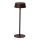 Azzardo AZ5336 - LED Dimbare Oplaadbare Buitenlamp GILBERTO LED/2W/5V IP54 bruin