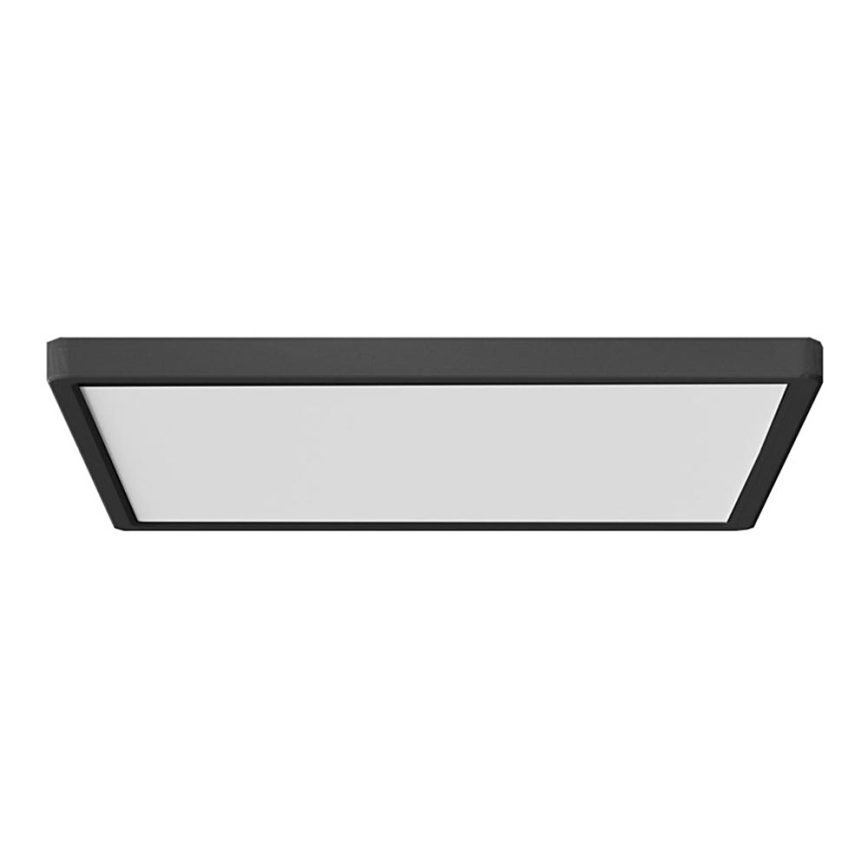 Azzardo AZ5372 - LED dimbare plafondlamp PANKA LED/24W/230V IP40 zwart