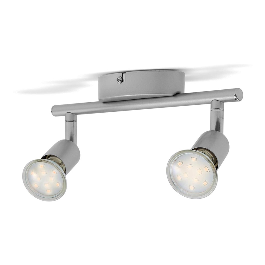 B.K.Licht 30-01-02-T - LED Spotlamp ESENTIALS 2xGU10/3W/230V 3000K