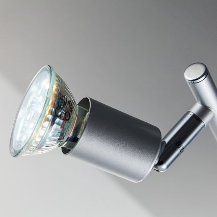 B.K.Licht 30-01-02-T - LED Spotlamp ESENTIALS 2xGU10/3W/230V 3000K