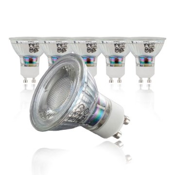 B.K.Licht - Set van 10 LED-lampen GU10/5W/230V 3000K