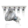B.K.Licht - Set van 10 LED-lampen GU10/5W/230V 3000K