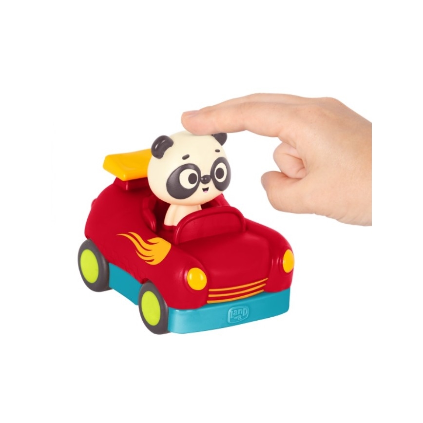 B-Toys - Auto met afstandsbediening Panda Bingo 4xAA + 2xAAA