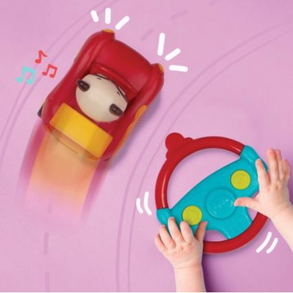 B-Toys - Auto met afstandsbediening Panda Bingo 4xAA + 2xAAA