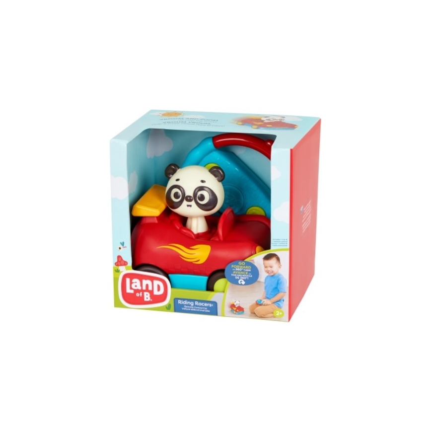 B-Toys - Auto met afstandsbediening Panda Bingo 4xAA + 2xAAA