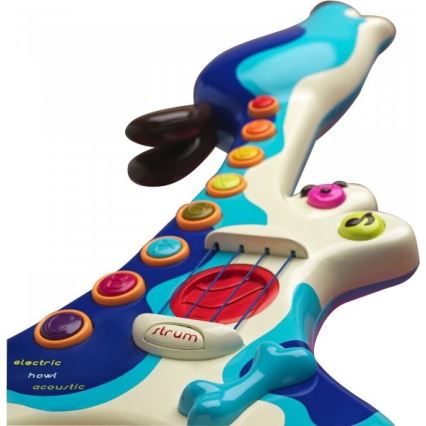 B-Toys - Elektrische kindergitaar Hond Woofer 3xAA