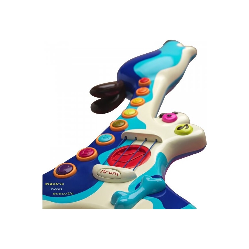 B-Toys - Elektrische kindergitaar Hond Woofer 3xAA