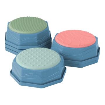 B-Toys - Evenwichtsstenen voor kinderen BALANCE & HOP 6 st.