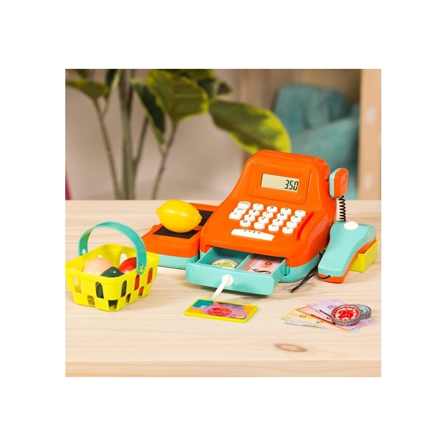 B-Toys - Kinderkassa met geluiden en rekenmachine