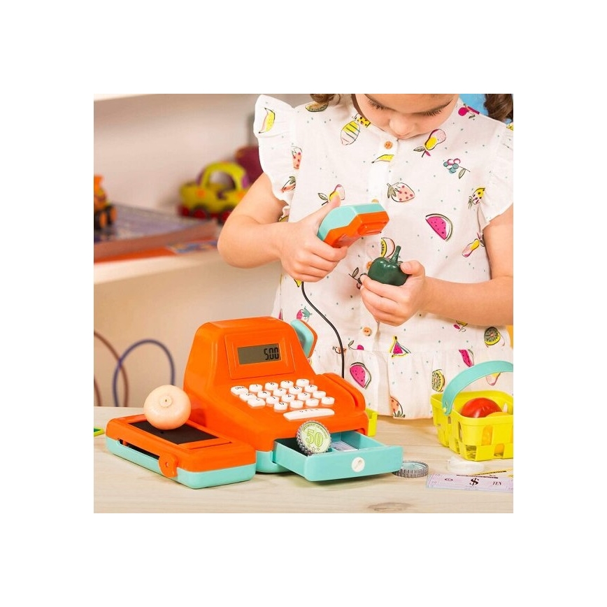 B-Toys - Kinderkassa met geluiden en rekenmachine