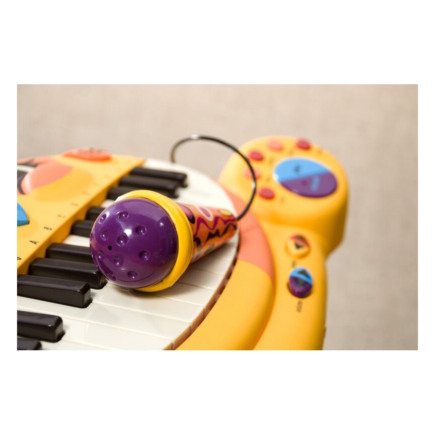 B-Toys - Kinderpiano met microfoon Cat 4xAA