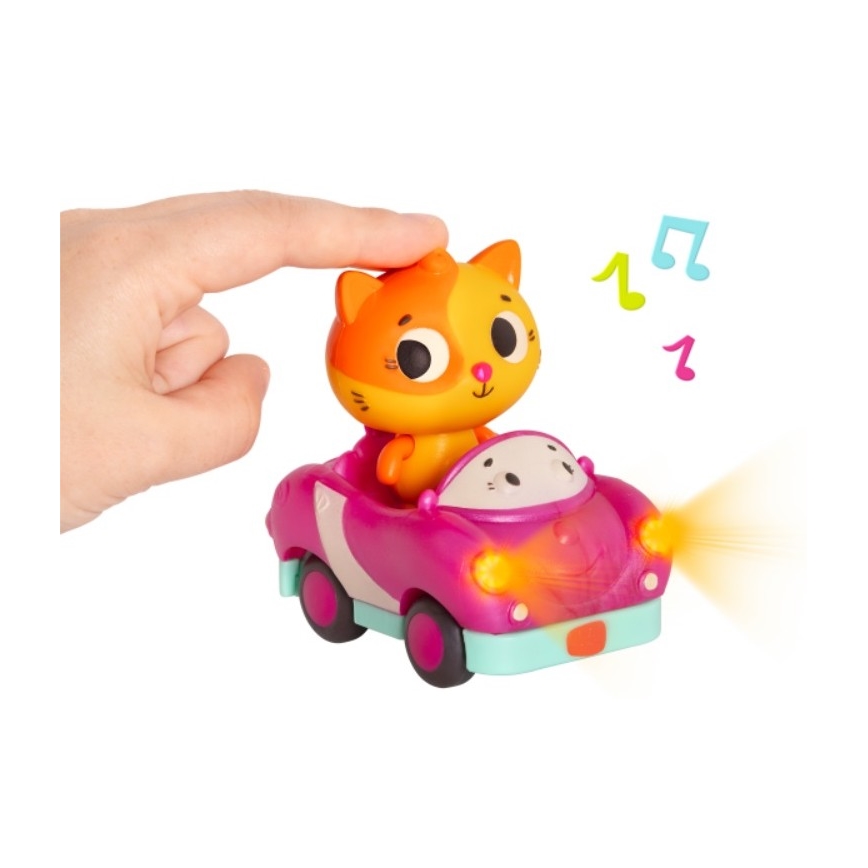 B-Toys - Verlichte auto's met een melodie 3xAG13