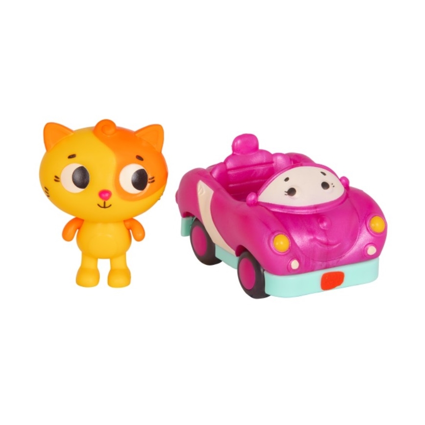 B-Toys - Verlichte auto's met een melodie 3xAG13