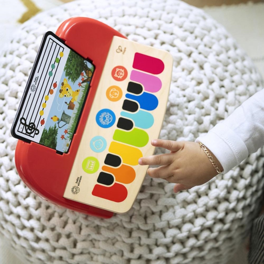 Baby Einstein - Houten muziekspeelgoed MAGIC TOUCH-piano, 3x AA-batterijen