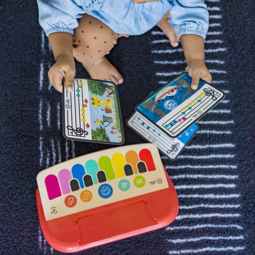 Baby Einstein - Houten muziekspeelgoed MAGIC TOUCH-piano, 3x AA-batterijen