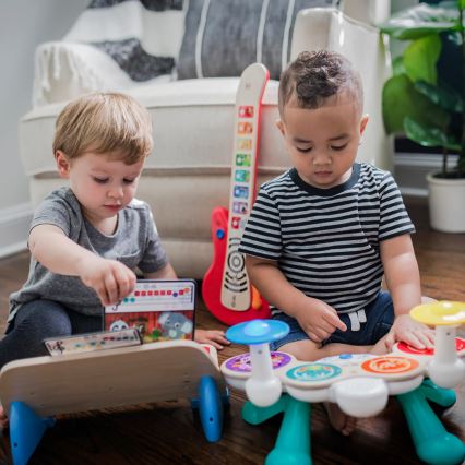 Baby Einstein - Houten muziekspeeltje MAGIC TOUCH gitaar, 3x AA-batterijen