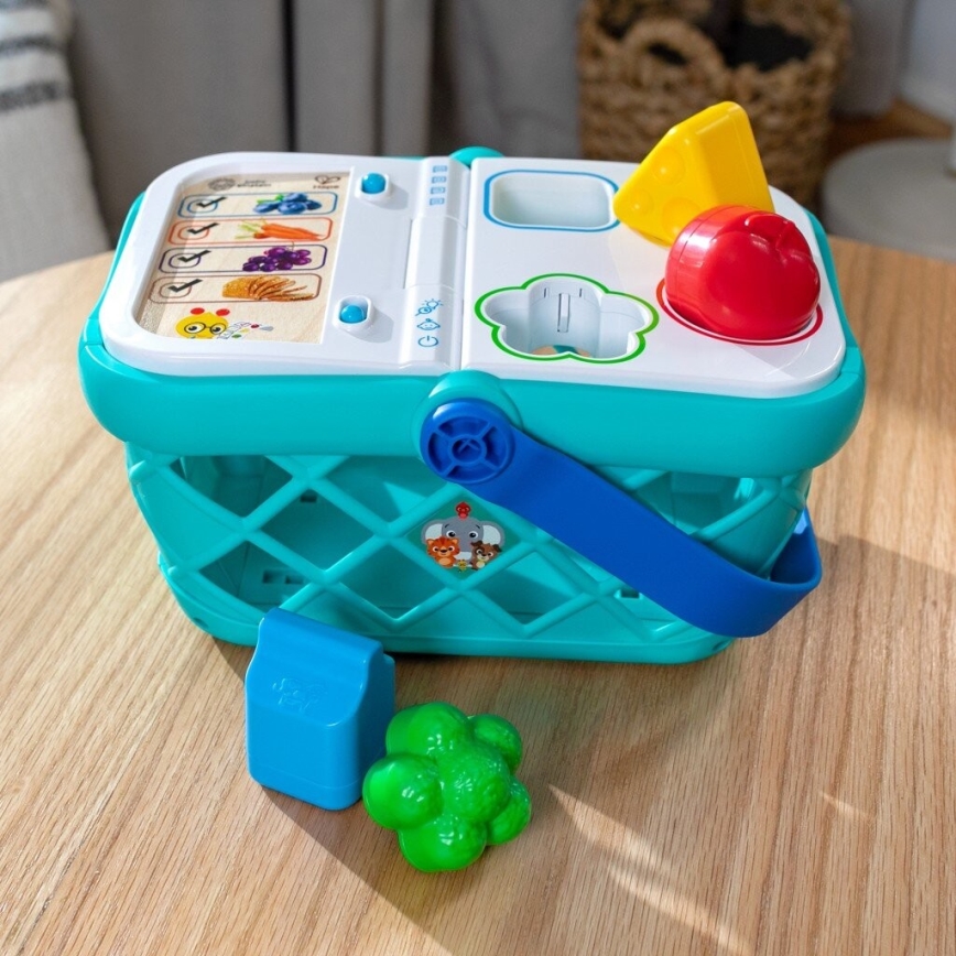 Baby Einstein - Interactief winkelmandje voor kinderen MAGIC TOUCH HAPE 3xAAA