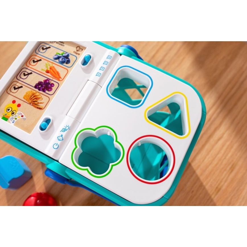 Baby Einstein - Interactief winkelmandje voor kinderen MAGIC TOUCH HAPE 3xAAA