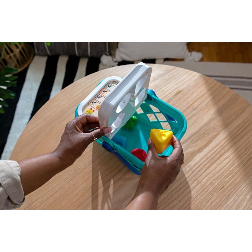 Baby Einstein - Interactief winkelmandje voor kinderen MAGIC TOUCH HAPE 3xAAA