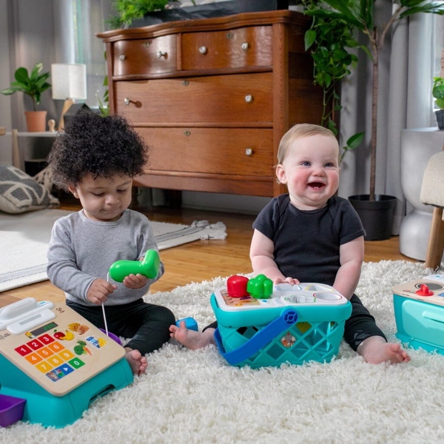 Baby Einstein - Interactief winkelmandje voor kinderen MAGIC TOUCH HAPE 3xAAA