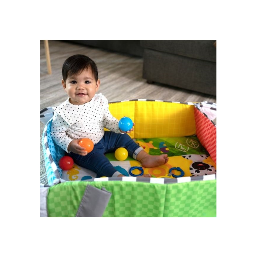 Baby Einstein - Kinderdeken om mee te spelen 5in1 PATCH'S COLOR PLAYSPACE 3xAAA