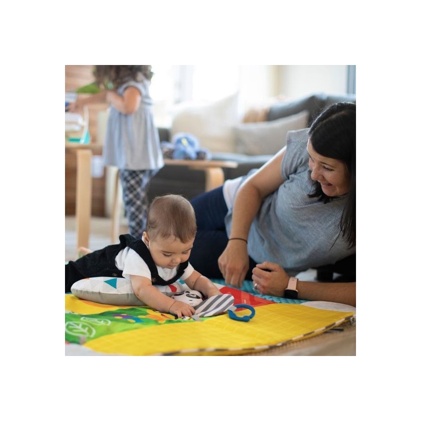 Baby Einstein - Kinderdeken om mee te spelen 5in1 PATCH'S COLOR PLAYSPACE 3xAAA