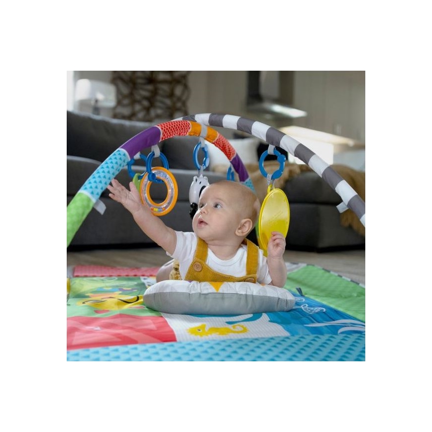 Baby Einstein - Kinderdeken om mee te spelen 5in1 PATCH'S COLOR PLAYSPACE 3xAAA