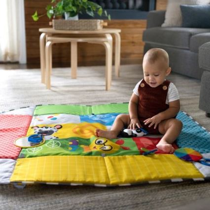 Baby Einstein - Kinderdeken om mee te spelen 5in1 PATCH'S COLOR PLAYSPACE 3xAAA
