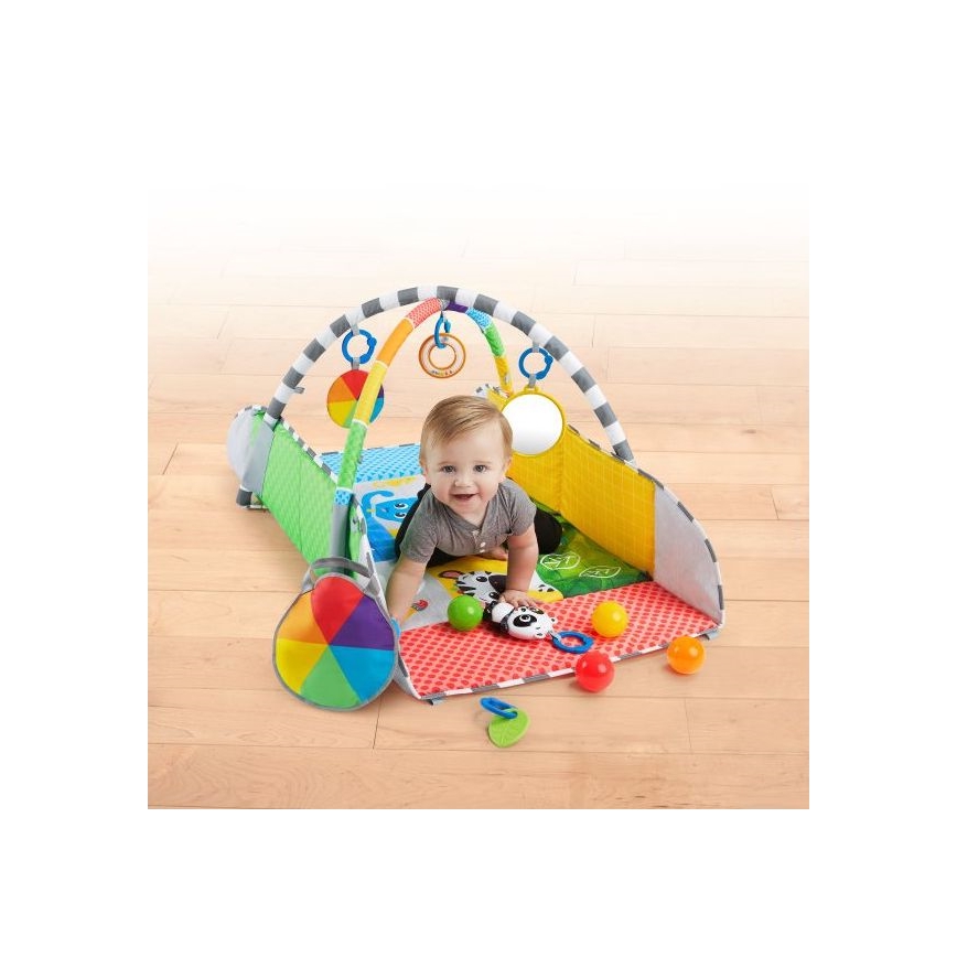 Baby Einstein - Kinderdeken om mee te spelen 5in1 PATCH'S COLOR PLAYSPACE 3xAAA