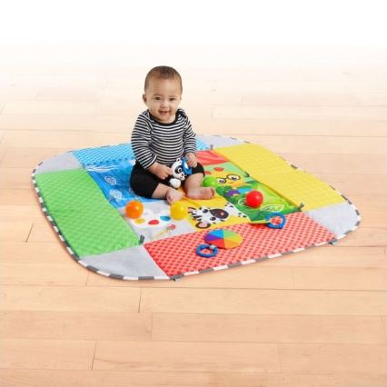 Baby Einstein - Kinderdeken om mee te spelen 5in1 PATCH'S COLOR PLAYSPACE 3xAAA