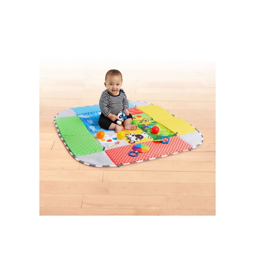 Baby Einstein - Kinderdeken om mee te spelen 5in1 PATCH'S COLOR PLAYSPACE 3xAAA