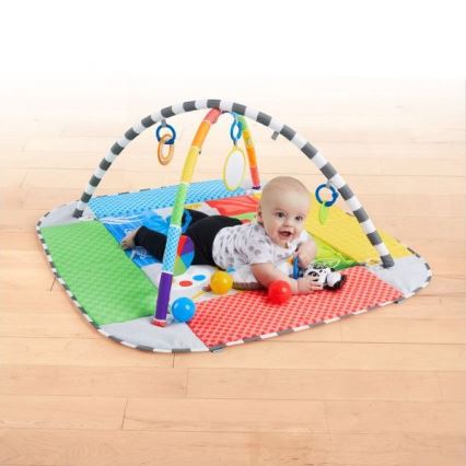 Baby Einstein - Kinderdeken om mee te spelen 5in1 PATCH'S COLOR PLAYSPACE 3xAAA