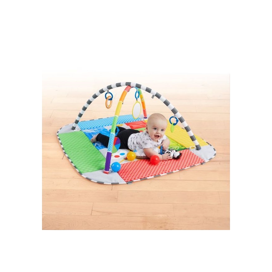 Baby Einstein - Kinderdeken om mee te spelen 5in1 PATCH'S COLOR PLAYSPACE 3xAAA