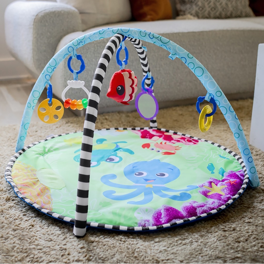 Baby Einstein - Kinderdeken om mee te spelen met watermat 2in1 SEA FLOOR EXPLORERS