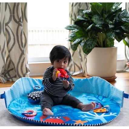 Baby Einstein - Kinderdeken voor het spelen van NEPTUNUS ONDER DE ZEE