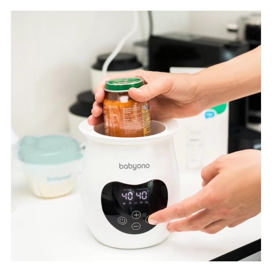 BabyOno - Flessen- en babyvoedingverwarmer en sterilisator HONEY