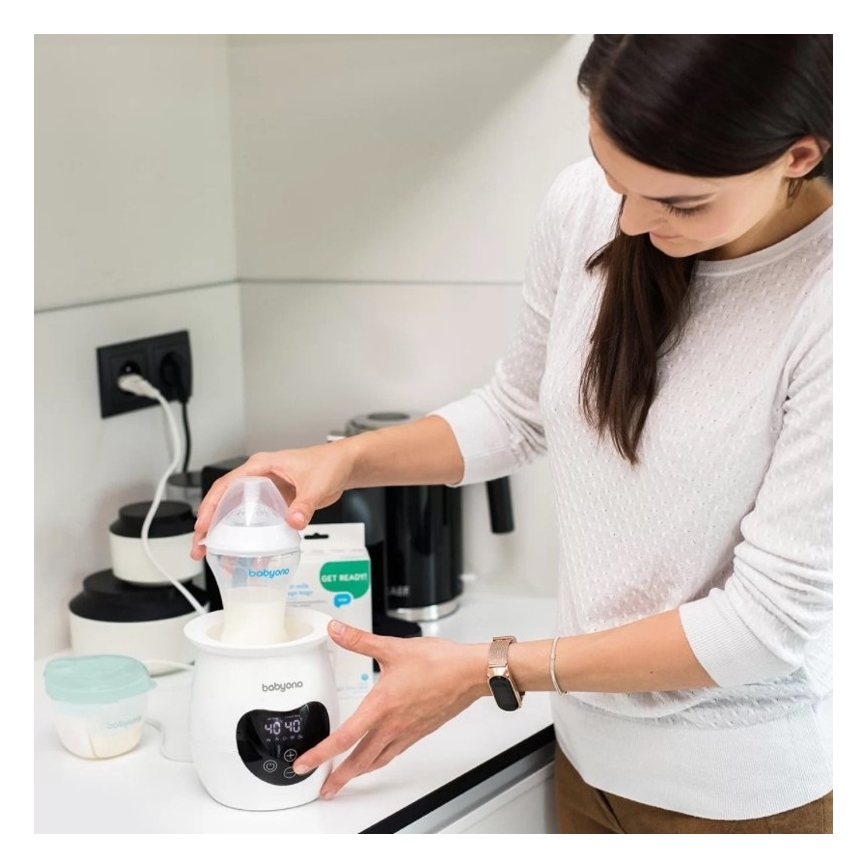 BabyOno - Flessen- en babyvoedingverwarmer en sterilisator HONEY