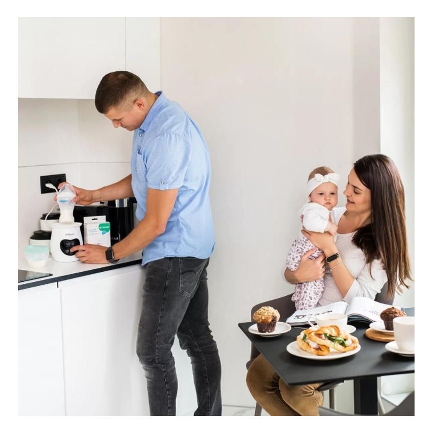 BabyOno - Flessen- en babyvoedingverwarmer en sterilisator HONEY