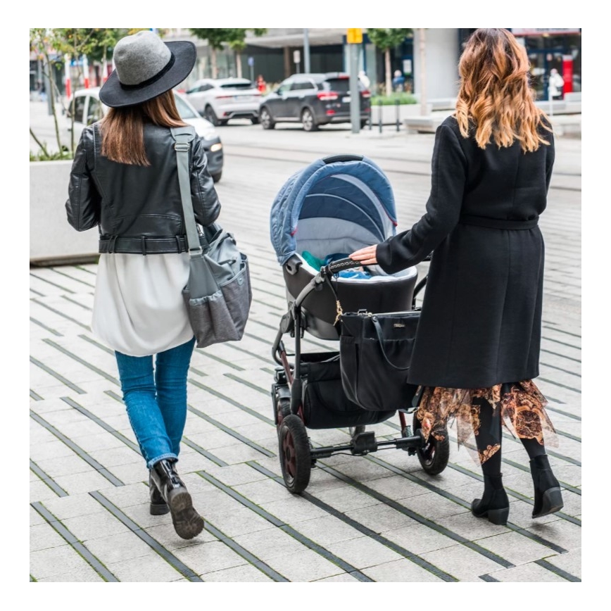BabyOno - Luiertas voor kinderwagen Coco zwart