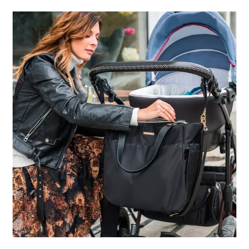 BabyOno - Luiertas voor kinderwagen Coco zwart