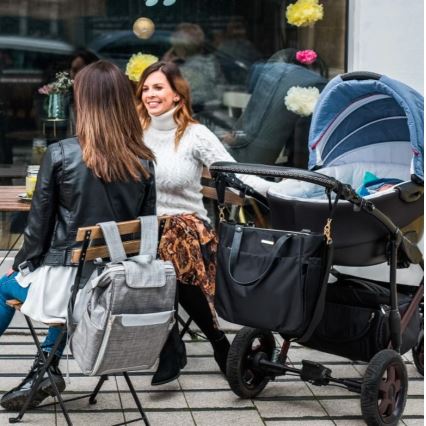 BabyOno - Luiertas voor kinderwagen Coco zwart