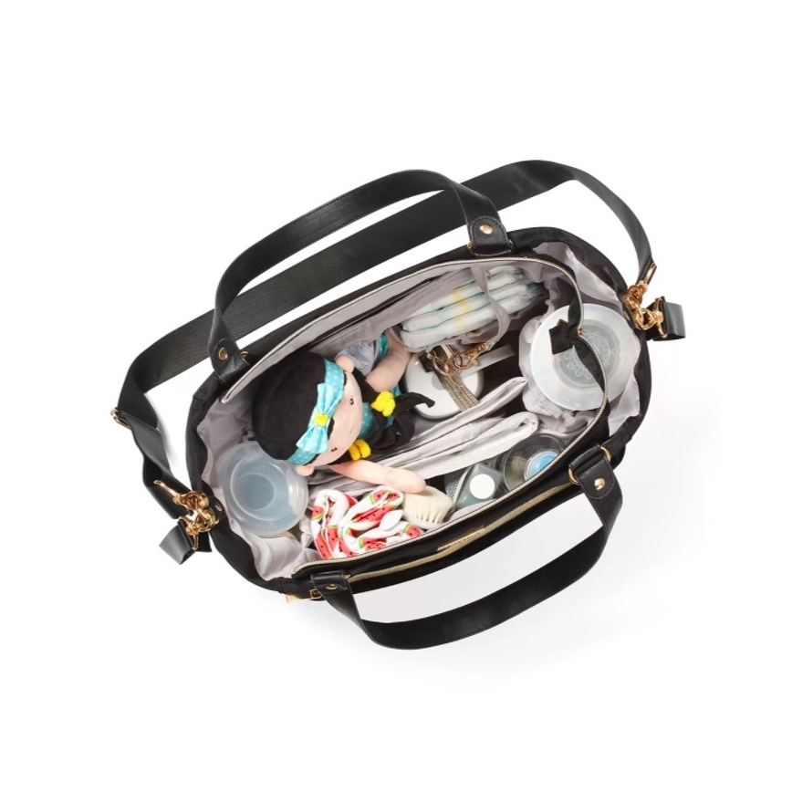 BabyOno - Luiertas voor kinderwagen Coco zwart