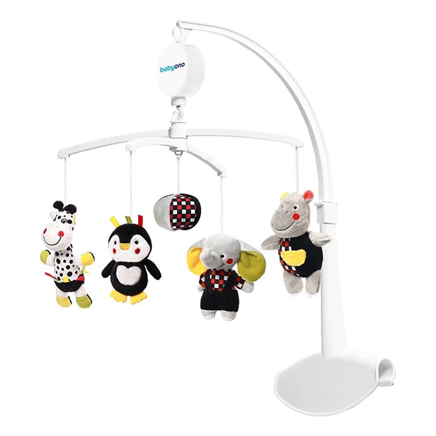 BabyOno - Muzikale wieg mobiel dieren