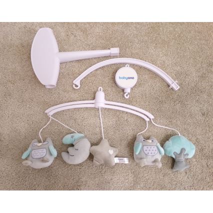 BabyOno - Muzikale wieg mobiel uil Sofia