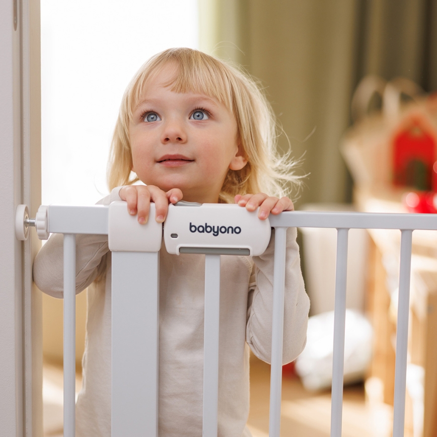 BabyOno - Veiligheidshekje 75-96 cm wit