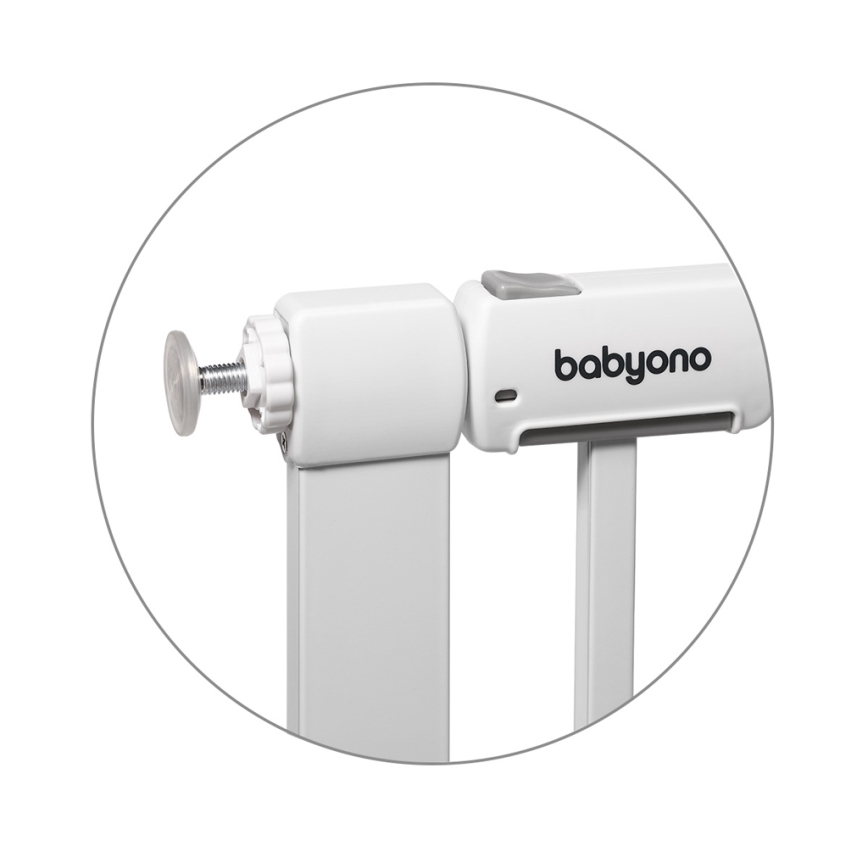 BabyOno - Veiligheidshekje 75-96 cm wit