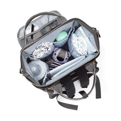 BabyOno - Veranderende rugzak voor kinderwagen Oslo Style zwart