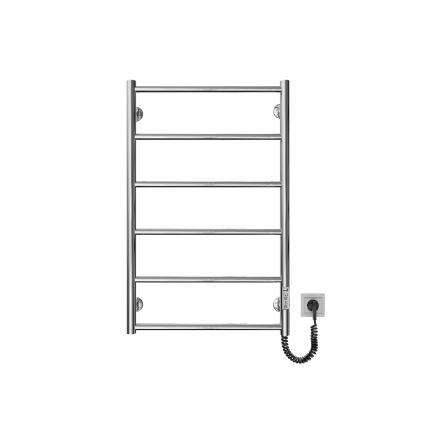 Badkamerhanddoekradiator CLASSIC 110W/230V 80x53 cm roestvrij staal/glanzend chroom rechts