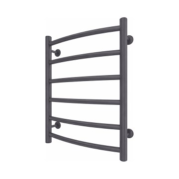 Badkamer-handdoekradiator INOX CLASSIC 120W/230V 57x43 cm RVS/antraciet