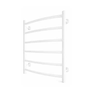 Badkamer handdoekradiator INOX CLASSIC 120W/230V 57x43 cm RVS/wit